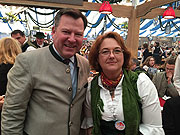 Bürgermeister Josef Schmid, Yvonne Heckl (VMS) (©Foto. Martin Schmitz)